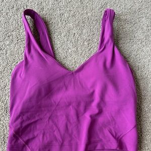 lululemon athletica Magenta Sports Bra